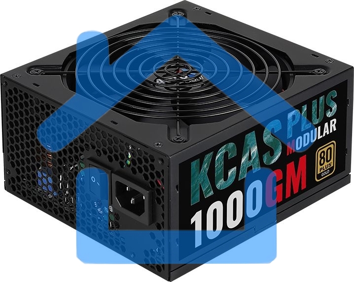 Блок питания Aerocool / Formula KCAS PLUS 1000GM V2 RTL (ACPG-KPK0FEC.12), 1000Вт, 80 PLUS Gold, 140мм, модульный, черный