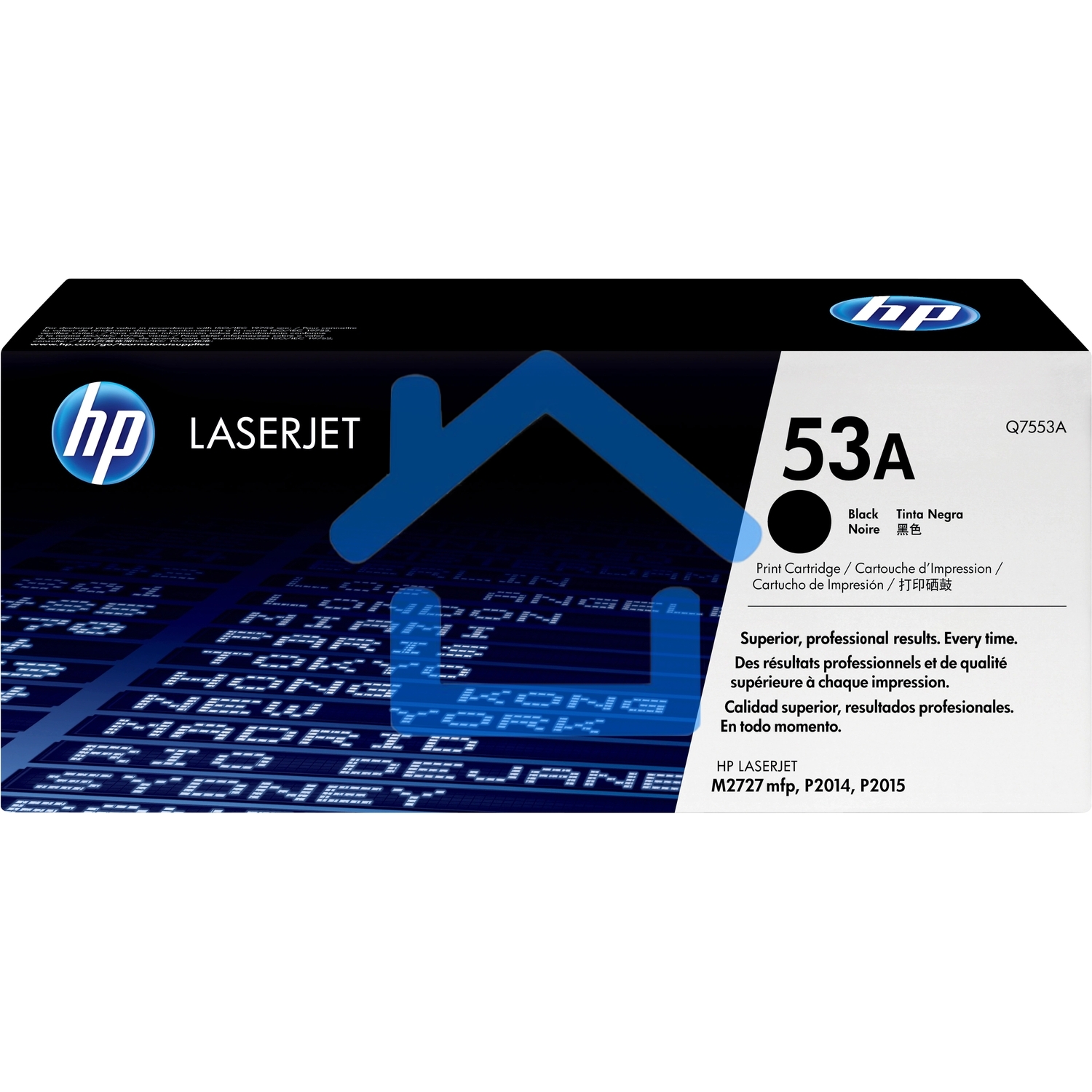 Картридж лазерный HP Q7553A черный для LaserJet P2015 3000 стр.
