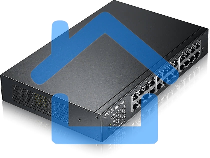 Коммутатор Zyxel GS1900-24E-EU0103F 24G управляемый