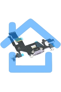 Шлейф разъема питания для iPhone 11 фиолетовый