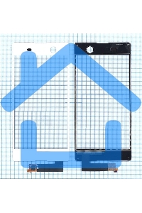 Сенсорное стекло (тачскрин) для Sony Xperia M5 белое