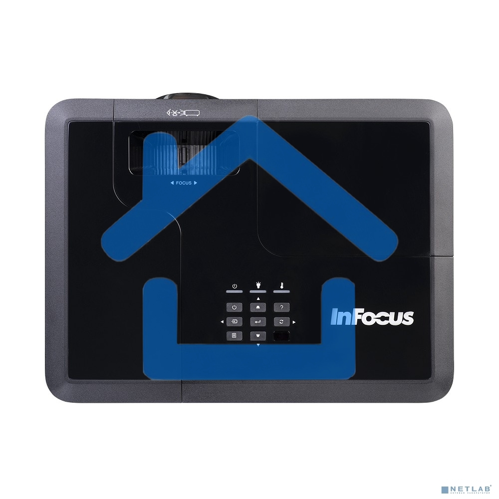 Проектор INFOCUS IN134ST DLP, 4000 ANSI Lm, XGA (1024x768), 28500:1, 0.626:1, 3.5mm in, Composite video, VGA, HDMI 1.4a x3 (поддержка 3D), USB-A (для SimpleShare и др.), лампа 15000ч.(ECO mode), 3.5mm out, Monitor out (VGA), RS232, RJ45, 21дБ, 3,2 кг