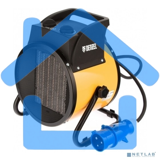 Тепловая пушка керамический нагреватель (тепловентилятор) Denzel DHC 5-400, 230В, 0,04/3/5 кВт