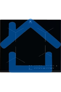 Индукционная варочная панель Electrolux индукционная, 60 см, распознавание наличия посуды, черный