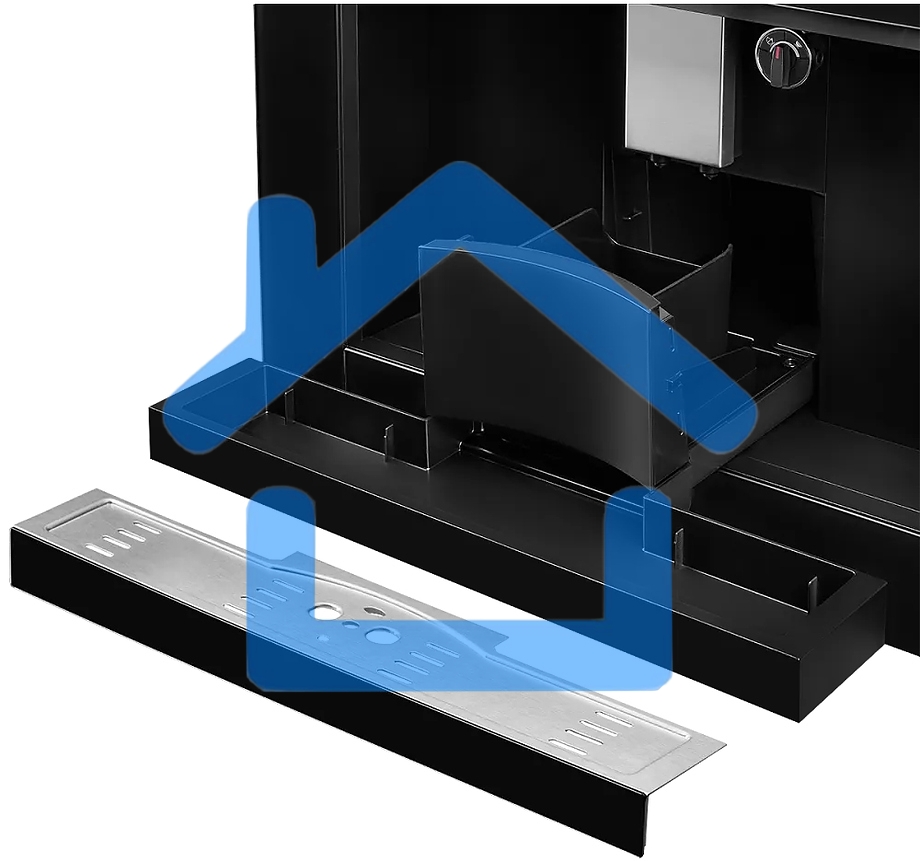 Автоматическая кофемашина Kuppersberg KCM 182 Black коллекция High-Tech,управление сенсорное,максимальное давление 20 бар,емкость для воды 1.8л, есть капучинатор,приготовление кофе автоматическое, материал панели стекло, черный