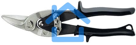 Ножницы по металлу GROSS 78321 250мм прямой и левый резсталь-СrMo двухкомп.рук-ки