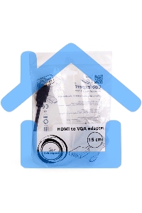 Переходник Gembird-Cablexpert Переходник HDMI-VGA, 19M/15F (A-HDMI-VGA-03)