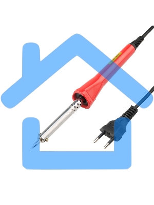 Паяльник с керам. нагревателем, долговечное жало 220V/ 40 Вт
