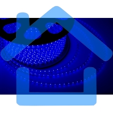 Лента светодиодная Neon-night 220 В, 13х8 мм, IP67, SMD 5050, 60 LED/m, цвет свечения синий