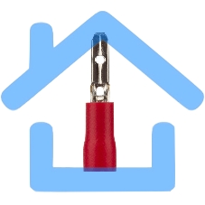 [Клеммы,сжим] Rexant (08-0311) КЛЕММА ПЛОСКАЯ изолированная (КПИ штекер - 2.8мм) 0.5-1.5мм/кв (VM1.25-110(8)) (100 шт в уп.)