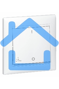 Рамка 1-м Valena белый  Leg 774451