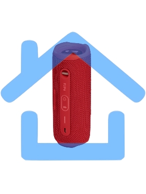 Портативная акустика JBL Flip 6, красный