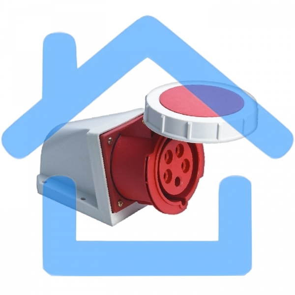 Розетка стационарная наружная 1252 3Р+РЕ+N 32А 380В IP67 PROxima EKF ps-1252-32-380
