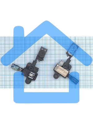 Шлейф аудио-разъема для Samsung Galaxy Note 2 N7100