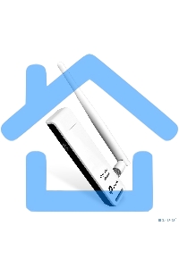 Адаптер TP-Link SOHO TL-WN722N 150Mbps High Gain Wireless N USB Adapter with Cradle, 1T1R, 2.4GHz, 802.11n/g/b, 1 detachable antenna