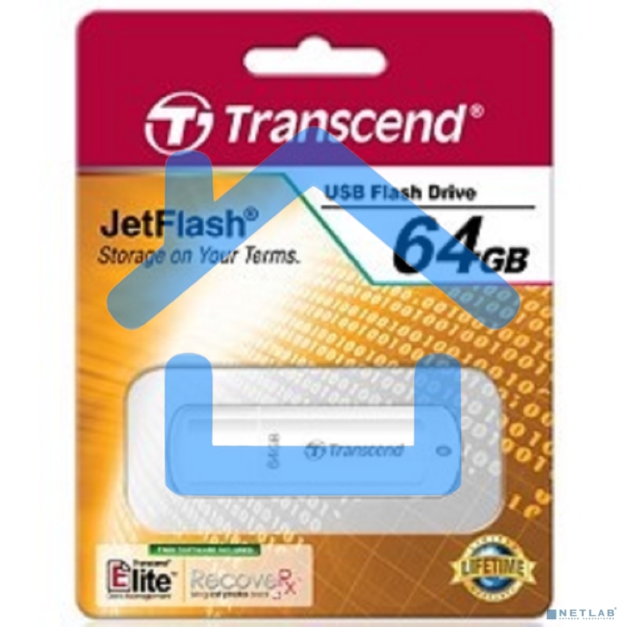 Флешка USB R/W Transcend USB Drive 64 Gb JetFlash 370 TS64GJF370 USB 2.0