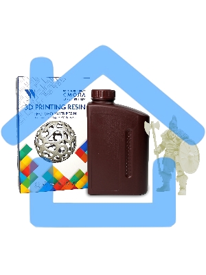 Фотополимерная водовымываемая смола NVPRINT Water Washable Resin Clear 1 кг