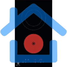 Варочная поверхность Electrolux LHR3233CK черный