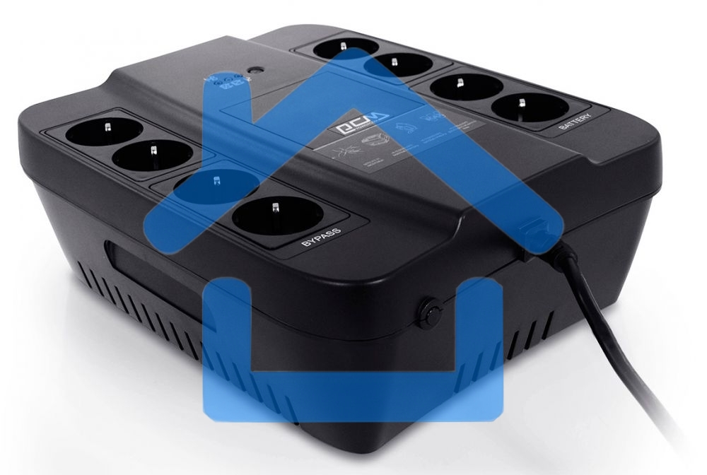 Источник бесперебойного питания Powercom Spider SPD-450N 270Вт 450ВА черный