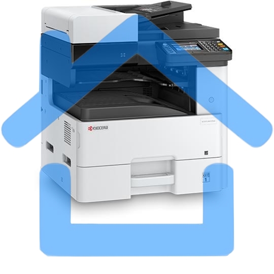 МФУ лазерное Kyocera Ecosys M4125idn (1102P23NL0), A3, ч/б, печ. до 25 стр/мин. (А4) до 12 стр/мин. (А3), скан. до 50 стр/мин., 1200 x 1200 dpi (печать) 600x600dpi (скан.), USB, RJ-45, NFC, Air Print, Mopria