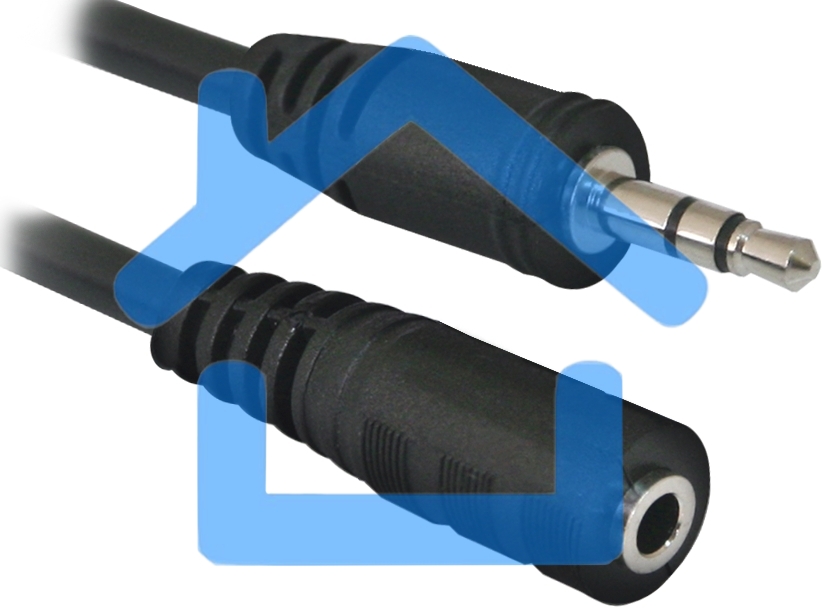 Аудио-кабель Defender Jack02-05 Jack M- Jack F, 1.5 м