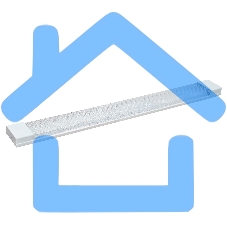 Светильник светодиодный Iek LDBO0-4011-18-4000-K01 ДБО 4011 18Вт 4000К IP20 600мм призма аналог люм.свет. 2х18, 600х62х24 мм, стальной корпус