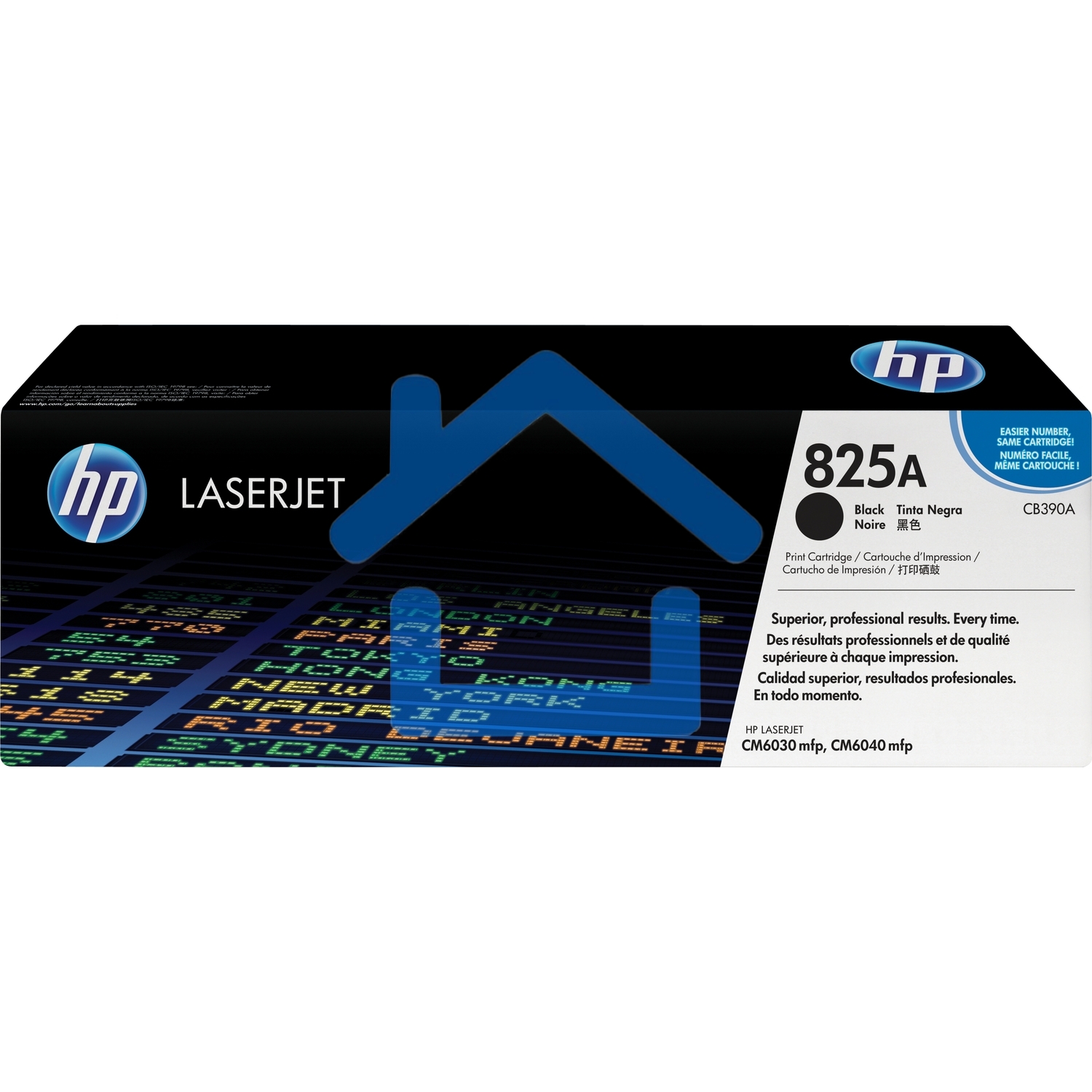 Картридж лазерный HP CB390A черный LJ CM6030mfp/CM6040mfp (19500стр.)
