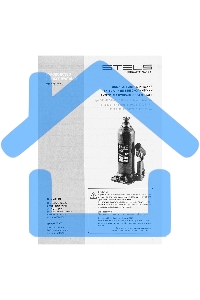 Домкрат гидравлический бутылочный, 20 т, h подъема 235-445 мм Stels