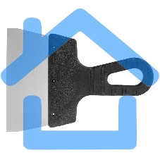 Шпатель фасадный Сибртех из нержавеющей стали, 150 мм, пластмассовая ручка 85436