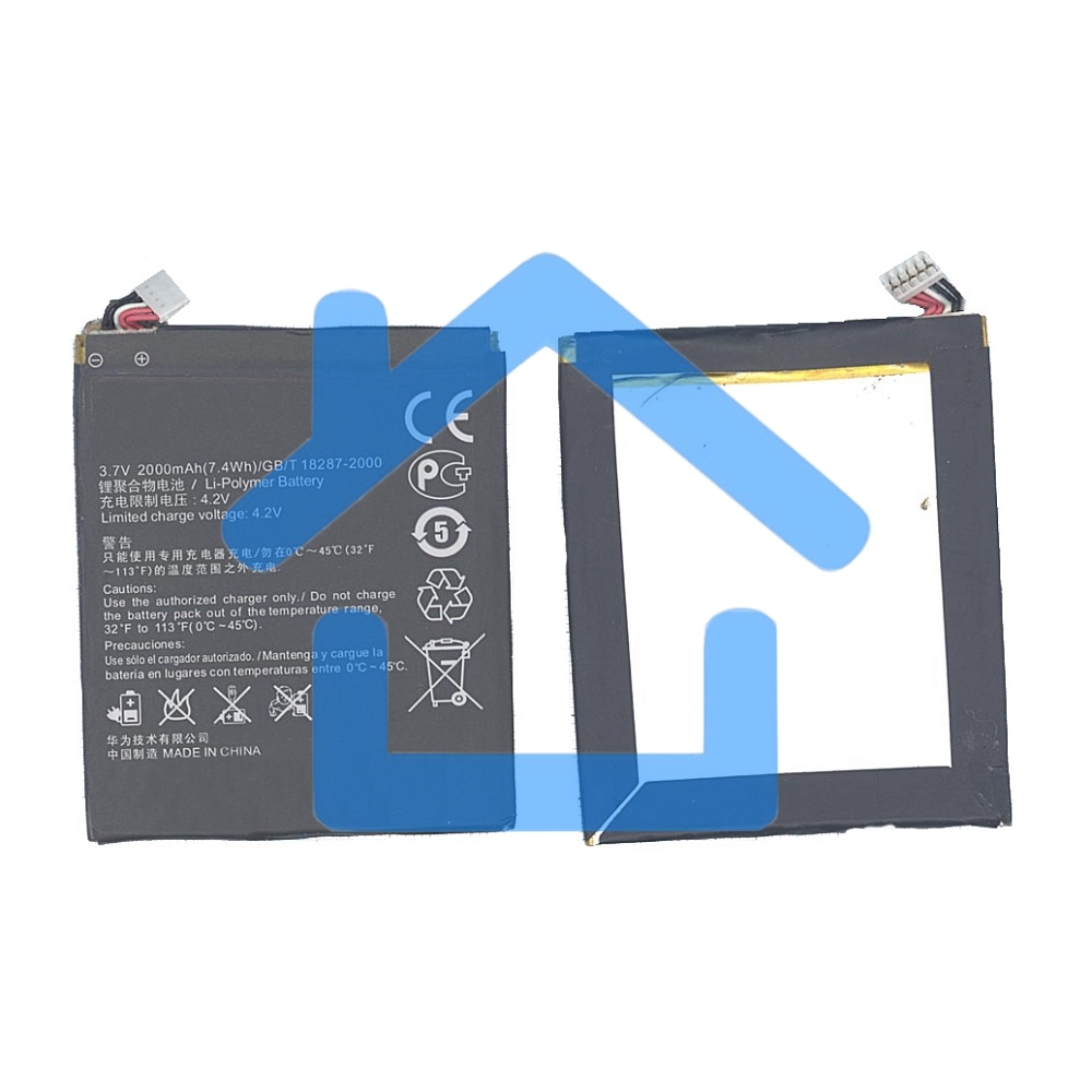 Аккумуляторная батарея для Huawei S8600 2000mAh/7.4Wh 3,7V HB4M1