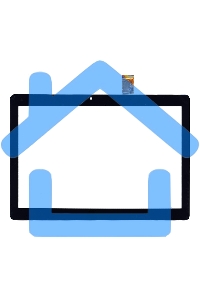 Сенсорное стекло (тачскрин) для Digma CITI 1578 4G (CS1196ML), черное