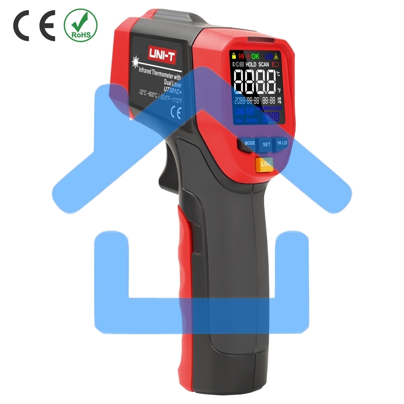 Инфракрасный термометр UNI-T UT301C+