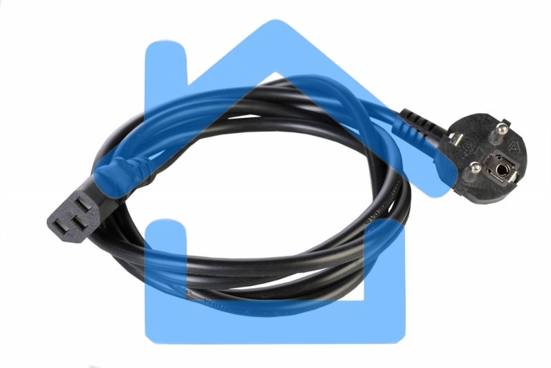 Шнур питания с заземл. IEC 60320 C13/EU-Schuko, 10А/250В (3x1,0), длина 3 м. (R-10-Cord-C13-S-3)