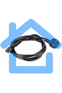 Шнур питания с заземл. IEC 60320 C13/EU-Schuko, 10А/250В (3x1,0), длина 3 м. (R-10-Cord-C13-S-3)