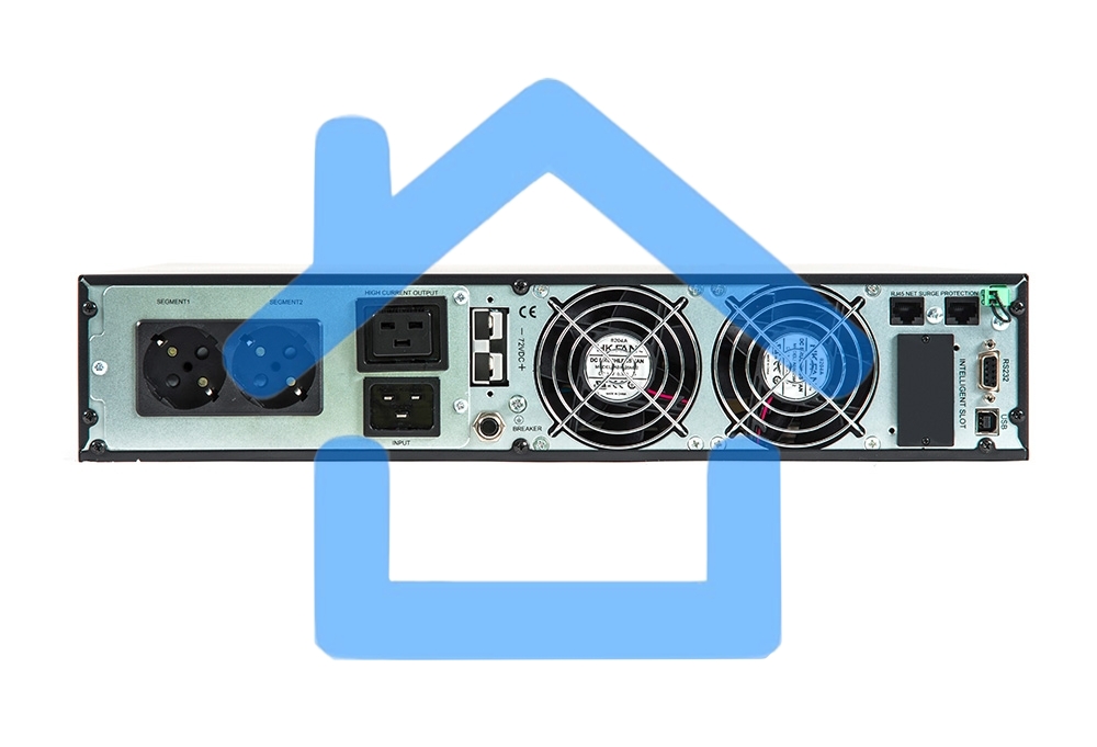 Источник бесперебойного питания SKAT-UPS 3000 RACK ИБП 220В 50/60Гц 2700Вт On-Line синусоида (без АКБ)