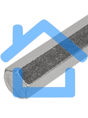 Ключ имбусовый HEX, 27 мм, 45x, закаленный, никель Сибртех