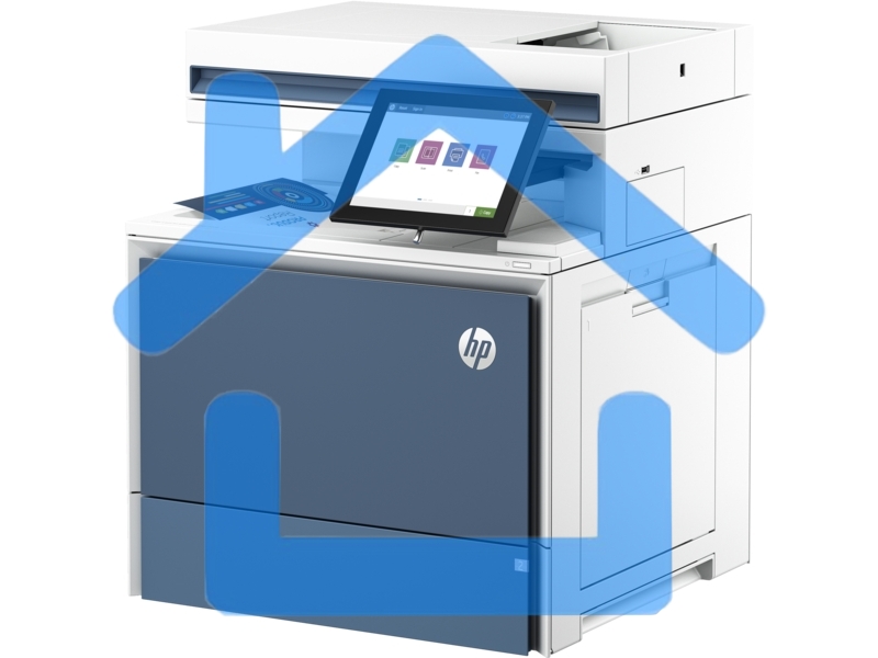МФУ лазерное HP Color LaserJet Enterprise MFP 5800dn, принтер/сканер/копир, A4