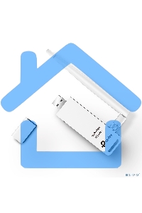 Адаптер TP-Link SOHO TL-WN722N 150Mbps High Gain Wireless N USB Adapter with Cradle, 1T1R, 2.4GHz, 802.11n/g/b, 1 detachable antenna
