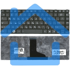 Клавиатура для ноутбука Toshiba L800 L830 черная с черной рамкой