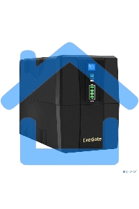 Источник бесперебойного питания ExeGate SpecialPro UNB-600.LED.AVR.4C13.RJ.USB 600VA/360W, LED, AVR, 4*C13, RJ45/11, USB, черный