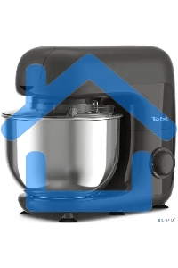 Кухонная машина Tefal Bake Essential QB161H38, черный/серебристый