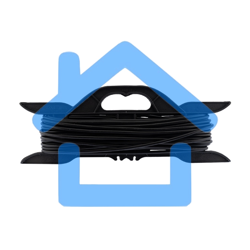 Удлинитель-шнур на рамке PROconnect ПВС 2х0.75, 20 м, б/з, 6 А, 1300 Вт, IP20, черный (Сделано в России)
