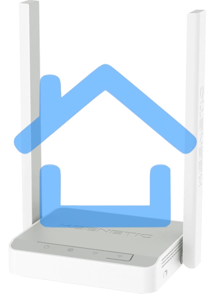 Роутер беспроводной Keenetic Start (KN-1112)с Mesh Wi-Fi N300, Smart-коммутатором
