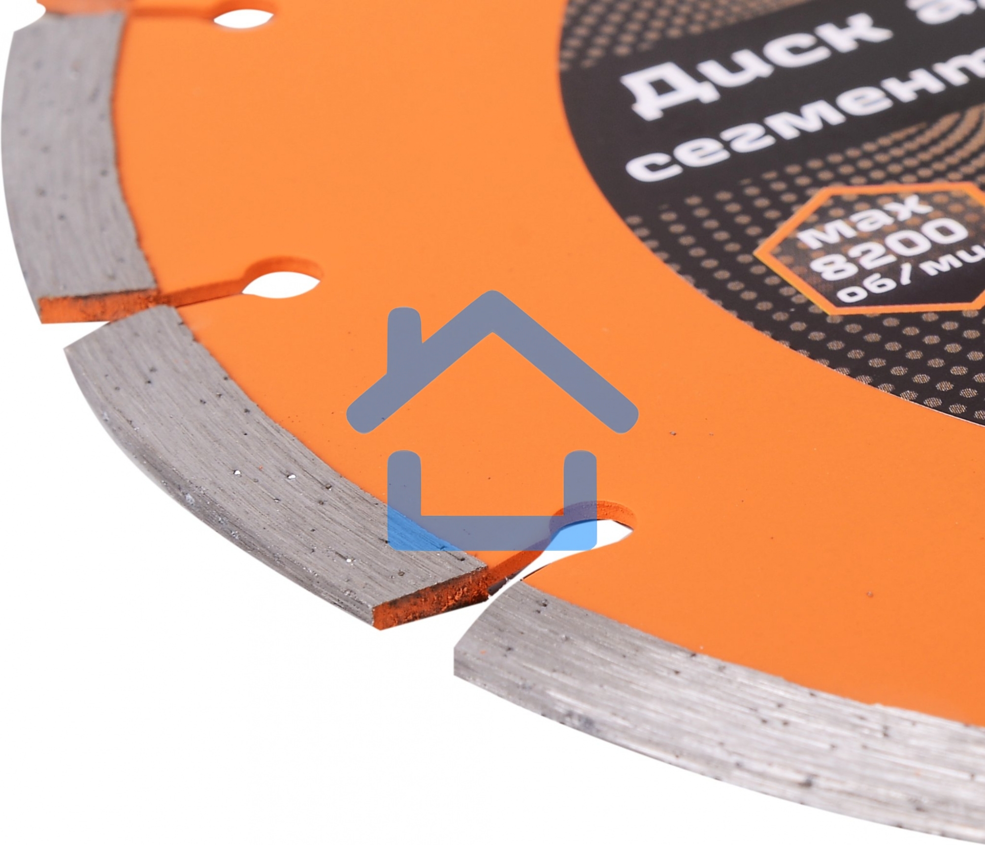 Диск Вихрь алмазный отрезной сегментный СТАНДАРТ, 180 х 22,2 мм, сухая резка 73/10/3/15