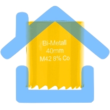 Коронка Bimetal 40 мм Kranz 