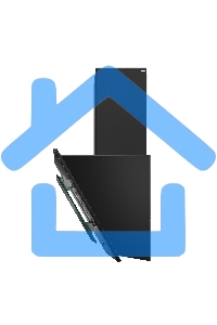 Вытяжка наклонная Maunfeld Tower A 60 черный, 60 см, 650 куб. м/ч, 66 дБ