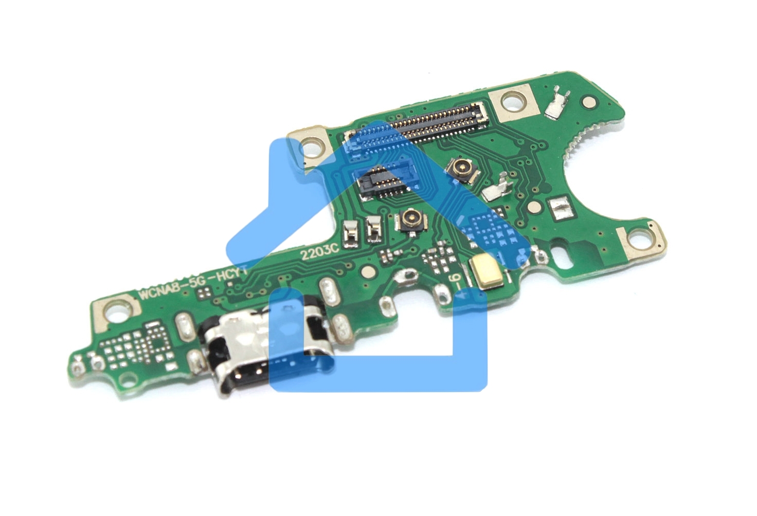 Нижняя плата с разъемом зарядки и микрофоном для Huawei Nova 8