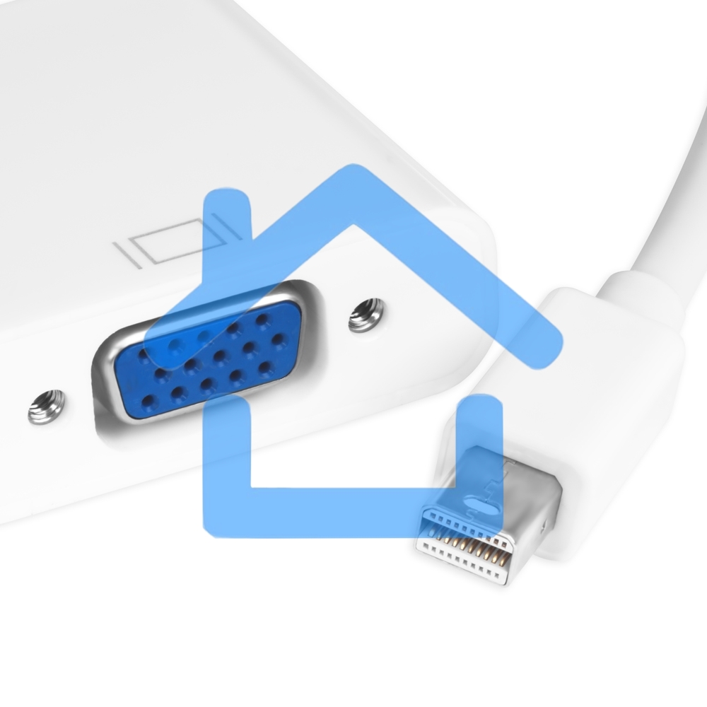 Адаптер-переходник GreenconnectApple mini DisplayPort 20M > VGA 15F (GCR-MDP2VGA)