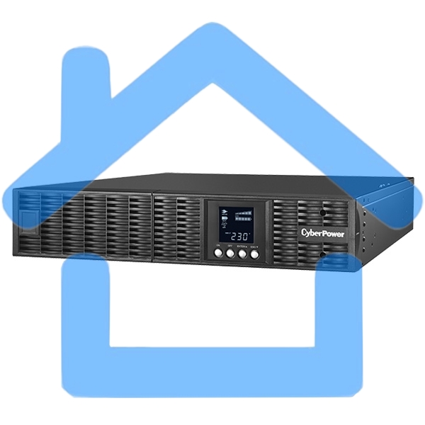 Источник бесперебойного питания CyberPower OLS2000ERT 2U 2000VA/1800W USB/RJ11/45/SNMP (8 IEC)