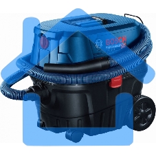 Строительный пылесос BOSCH GAS 12-25 PL (060197C100) сух/влаж, 25 л, 1250 Вт, L, 65 л/с